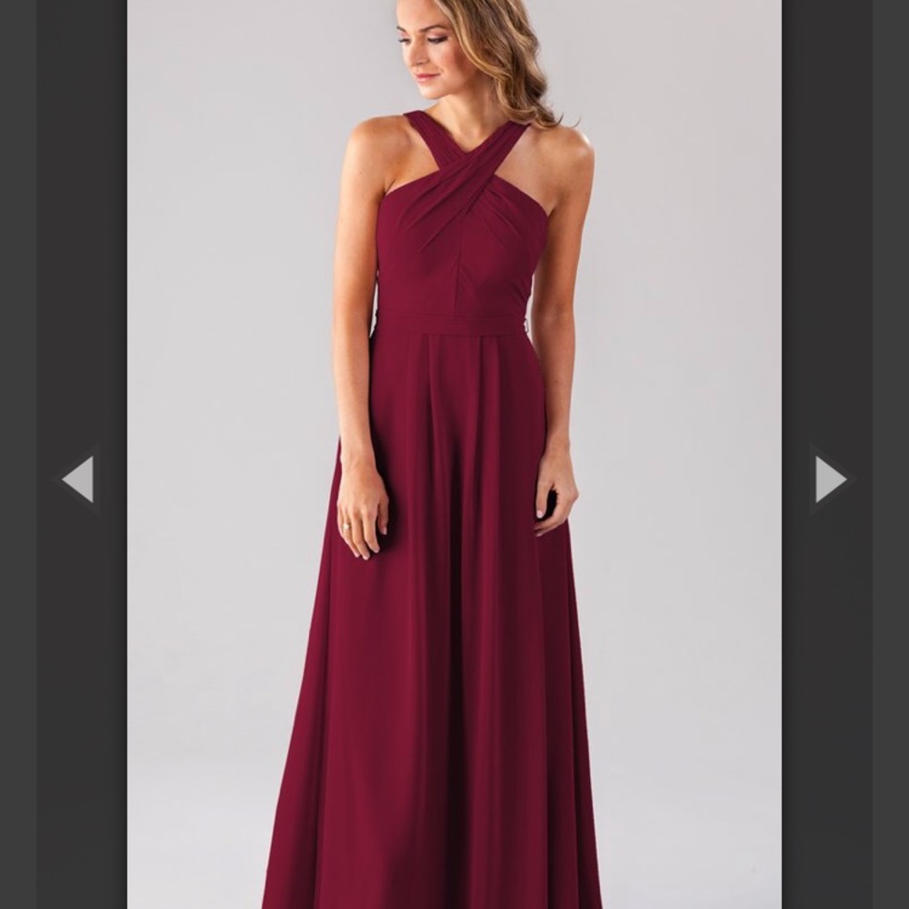 A Kennedy Blue formal dress.